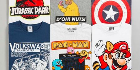 The men’s section in Penneys has these €7 retro tees… and we’ll be wearing all of them