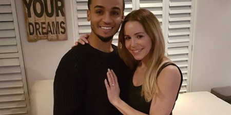 Such a dotey name! Aston Merrygold announces baby’s arrival