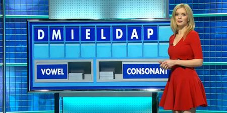 Rachel Riley revealed some absolute filth on the Countdown letters board today
