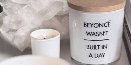 These candles say exactly what we’re feeling so we don’t have to
