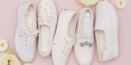 Keds x Kate Spade wedding collection are the bridal shoes of dreams