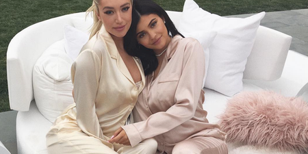 So these are the pricey pyjamas worn by all the girls in Kylie’s pregnancy video