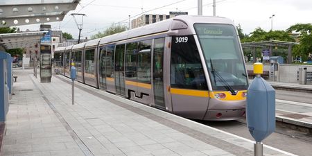 Man dead after being hit by Luas in Dublin