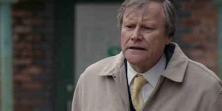 Roy Cropper melted everybody’s hearts on Coronation Street tonight