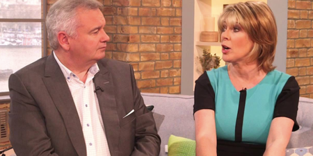 Eamonn Holmes’ cheeky gesture towards wife Ruth on This Morning