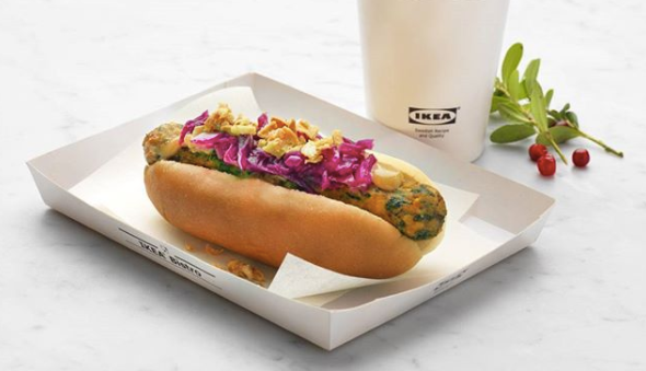 Ikea is introducing a veggie hotdog really soon and we are gagging for it 