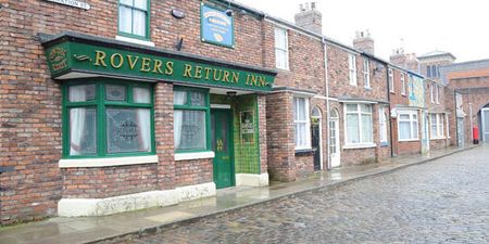 The old Corrie set looks pretty creepy in this new footage