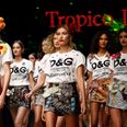 Dolce & Gabbana swapped models for drones on their runway
