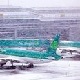 Dublin Airport has issued an update as ‘heavy snow’ covered runway overnight