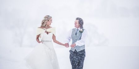 This couple got married in the snow during Storm Emma and it was beautiful