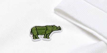 Lacoste has replaced its iconic crocodile on new polos for a very impactful reason