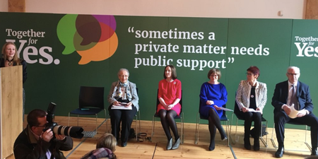 The official ‘Yes’ campaign to repeal the eighth was launched this morning