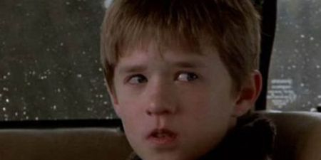 The kid from The Sixth Sense has a beard now and it will probably mess you up