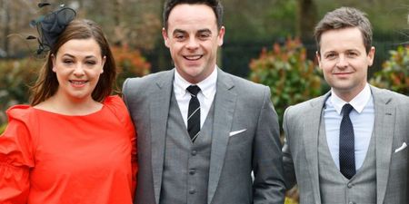 Ant McPartlin’s wife shows support for Dec after Saturday Night Takeaway