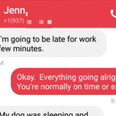 Woman tells boss she’ll be late for work and what happens next will MELT you