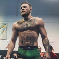 Conor McGregor’s playing the perfect family man in his latest pic