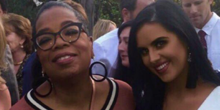 So this Cork woman joined Oprah Winfrey for dinner at the weekend… as you do