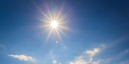 The sun is coming and Dublin will be the hottest place in the country today