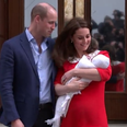 This is the reason why the Duchess wore red and white to show the world her new baby