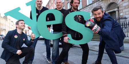 Irish men are sharing their support for repeal using #men4yes hashtag