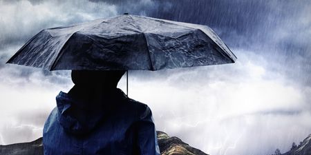 Met Eireann just issued a yellow weather warning for two counties