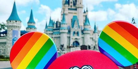 Disneyland has just released rainbow Mickey Mouse ears for Gay Pride
