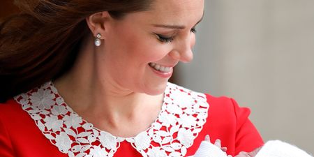 People are making a creepy comparison between Duchess Kate’s Lindo Wing dress