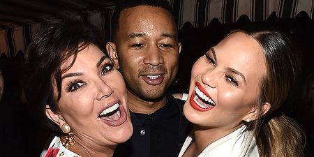 Kris Jenner just threw a surprise baby shower for Chrissy Teigen and it looked AMAZING