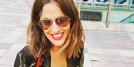 Say what?! Caroline Flack has a twin sister and this is news to us