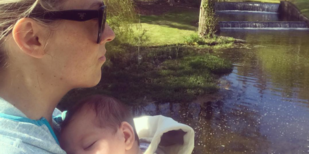 Kathryn Thomas pens sweet message to baby Ellie to mark first six weeks