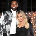 Tristan Thompson just posted his first family picture with Khloe and True