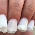 Teeth nail art is now a thing and it’s a big fat no from us