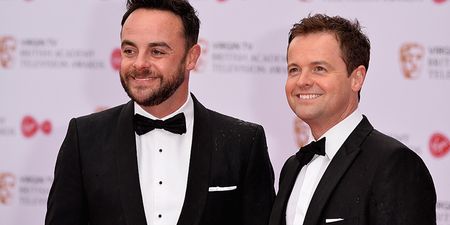 Ant McPartlin sent the cutest message to Dec Donnelly after baby’s birth