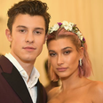 Shawn Mendes and Hailey Baldwin kept their distance on the red carpet last night