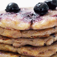 These banana blueberry fritters take three ingredients to make and taste DELISH