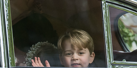 The adorable Prince George moment we missed at the royal wedding