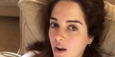 Binky Felstead shares snaps of her flooded London home after lightning storm