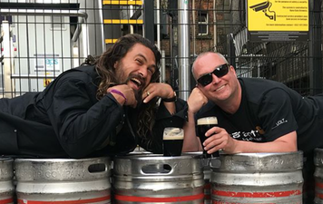 Game of Thrones star Jason Momoa (aka: Khal Drogo) is back in Dublin