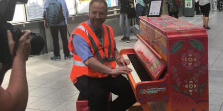 Dublin’s Connolly Station has a brand new piano and it’s just glorious