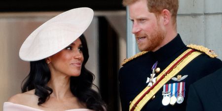 The sweet moment between Meghan and Harry on the balcony that we all missed