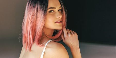 Dusty pink hair is taking over Instagram and we’re here for it