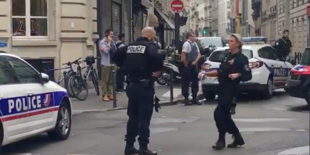 Police on scene as armed man takes hostages in Paris