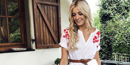 We love the way Louise Cooney styled her €31 jumpsuit