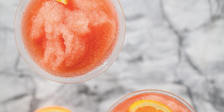 These Aperol spritz slushies are the only think we want to drink this weekend