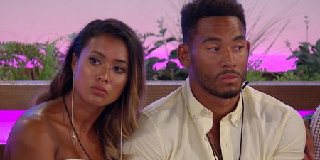 Looks like there may be some trouble for Josh and Kaz on tonight’s Love Island