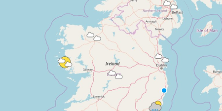 A status yellow weather warning has been issued for Ireland