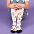You can now get socks with your best friend’s face all over them, because why not