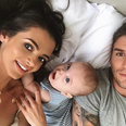 Gaz Beadle and Emma McVey take ‘trooper’ six-month-old son to hospital