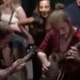 Post Malone looked like he’s having the time of his life at a trad session in Dublin