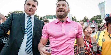 Conor McGregor is at Longitude celebrating his 30th birthday (and it looks like fun)
